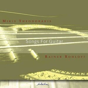 Theodorakis / Rohlsoff - Songs for Guitar  CD